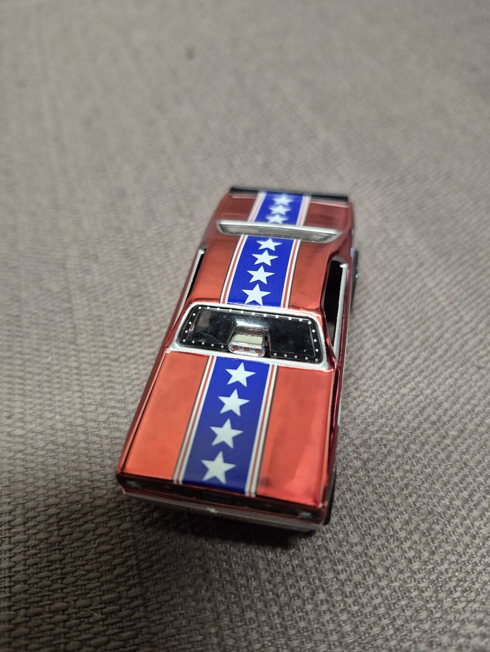 Red Plymouth Duster Slot Car - Picture 3 of 5